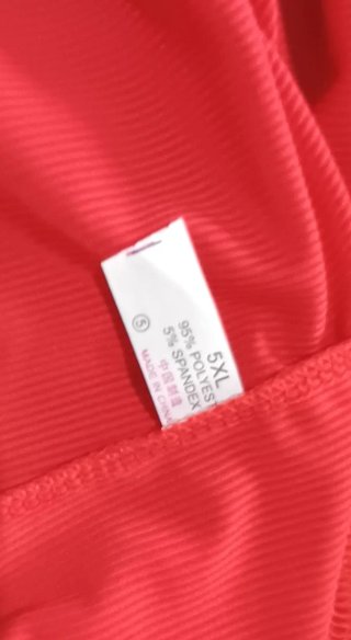 Camiseta tirantes rojo