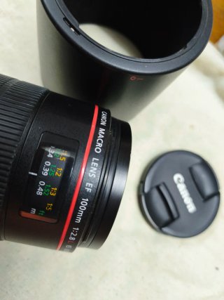 Objetivo Canon EF 100mm f/2.8L Macro IS USM