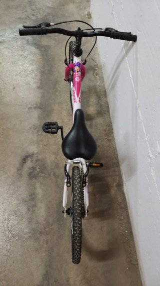 Bicicleta Denbike 20 Blanca y Rosa