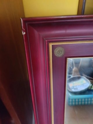 Espejo Señorial Madera y Cristal