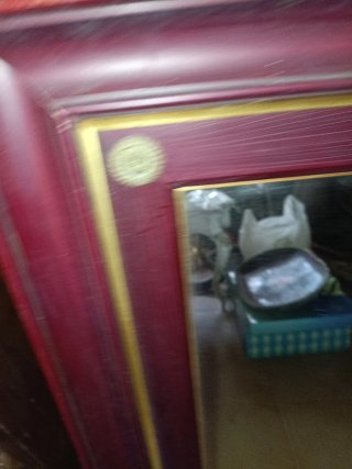 Espejo Señorial Madera y Cristal