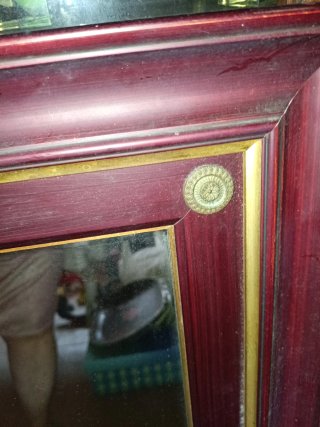 Espejo Señorial Madera y Cristal