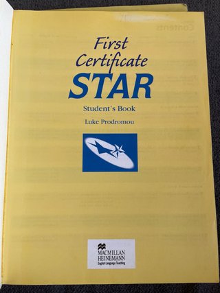 First Certificate Star. Student's Book. Per Le ...