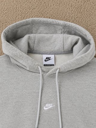 Casaco Nike cinza tamanho M oversized