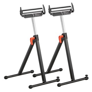 Supporti a Rulli Pieghevoli 2 Pezzi Regolabili