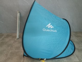 Refugio/barrera seguridad plegable Quechua