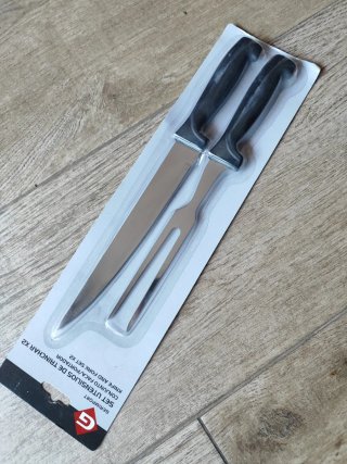 Set Utensilios Trinchar nuevo a estrenar