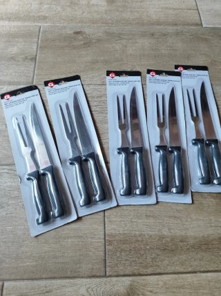 Set Utensilios Trinchar nuevo a estrenar