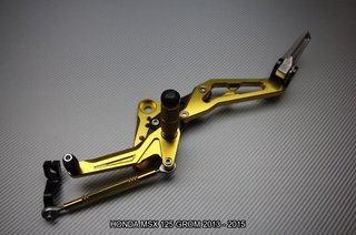 Estriberas retrasadas HONDA MSX 125 GROM 2013 2015