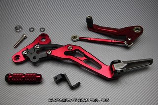 Estriberas retrasadas HONDA MSX 125 GROM 2013 2015