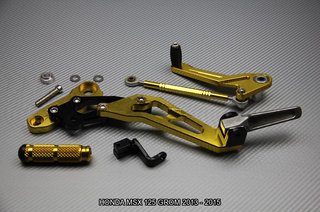 Estriberas retrasadas HONDA MSX 125 GROM 2013 2015