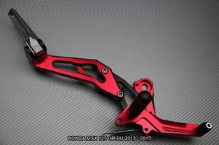 Estriberas retrasadas HONDA MSX 125 GROM 2013 2015