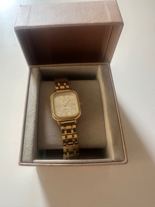 Reloj Parfois Dorado Analógico Mujer