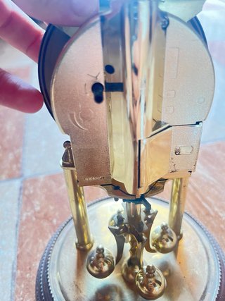 Reloj Kundo West Germany Péndulo Latón