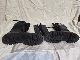 Anfibi Militari Polizia Vera Pelle 43