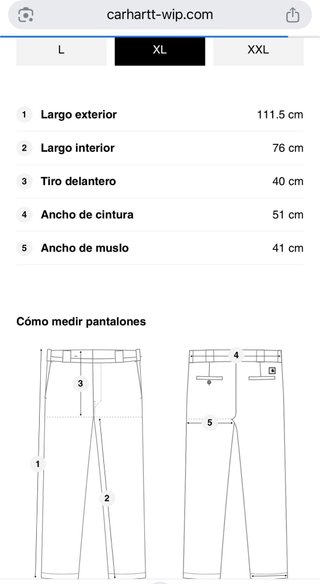 Pantalón Carhartt Brandon Beige