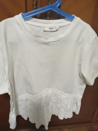 Camisa Sfera bordada blanca Talla S...y camisetas
