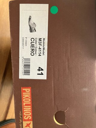 Zapatos Pikolinos Hombre Talla 41 Marrón