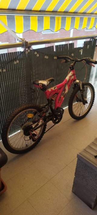 Bicicleta Montaña Doble Suspensión 20" pulgadas
