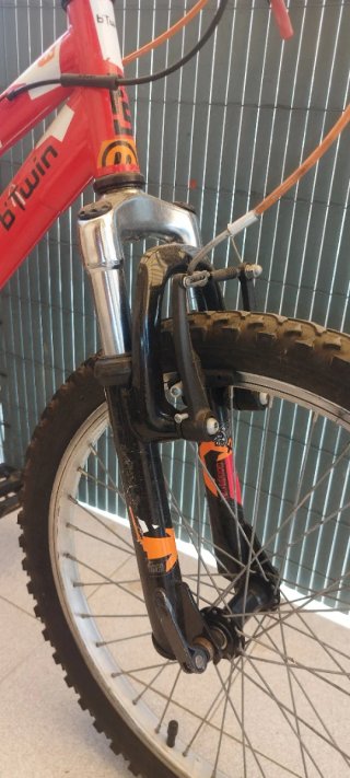 Bicicleta Montaña Doble Suspensión 20" pulgadas