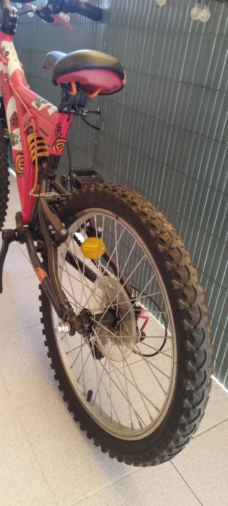 Bicicleta Montaña Doble Suspensión 20" pulgadas