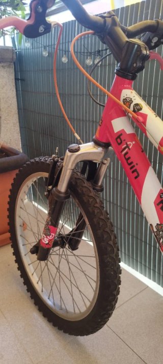 Bicicleta Montaña Doble Suspensión 20" pulgadas