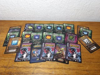 Cartas World of Warcraft TCG Loot y Materiales
