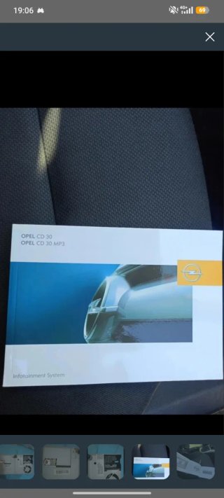 Radio CD Opel CD 30 MP3 Plata