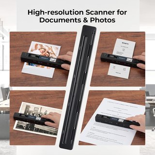 Scanner portatile MUNBYN 900 dpi A4