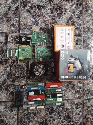 Lote Componentes PC: Canon, Creative, MSI, ATI