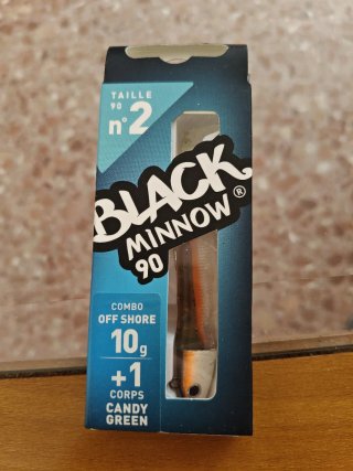 Señuelo Black Minnow 90 Combo