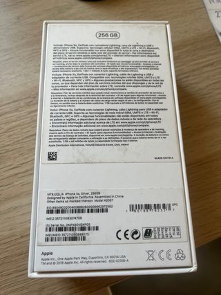 iPhone XS Plata 256GB