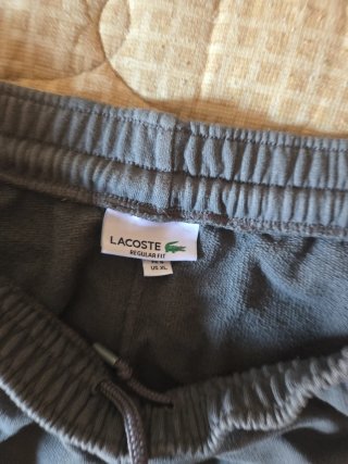 Shorts sportivi Lacoste verdi