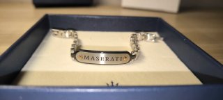 Bracciale Maserati Argento e Blu