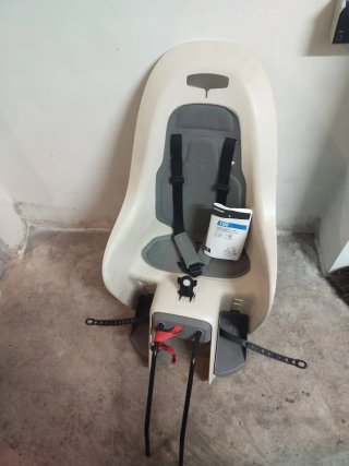 Silla portabebés Decathlon para bici