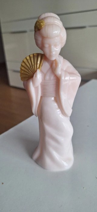 Figura Avon Geisha Abanico Rosa