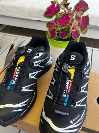 Salomon XT-6 Goretex Negro/Plata