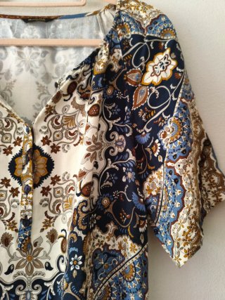 Vestido Viscosa Estampado