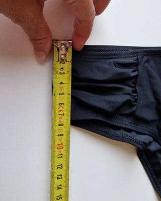 Bikini nero taglia 2XL
