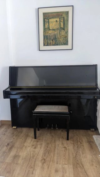 Piano de pared Samick negro