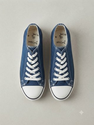 Zapatillas lona vaquera Happy Luck T38