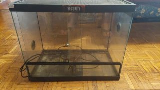 Terrario Reptil Pequeño + Manta Eléctrica