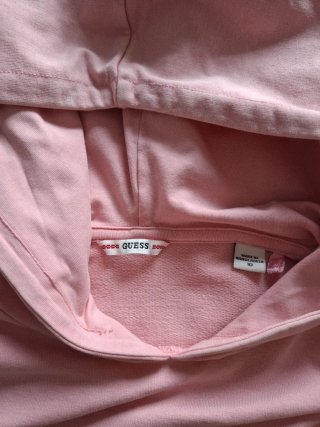 Vestido Sudadera Guess Rosa Lentejuelas