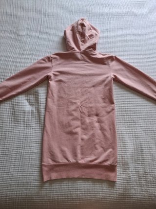 Vestido Sudadera Guess Rosa Lentejuelas