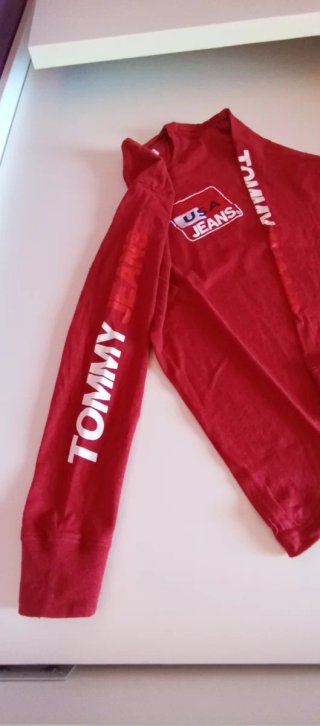 Camiseta Tommy Jeans Roja Talla M
