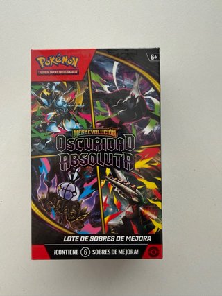 Pokemon Caja Oscuridad Absoluta 6 Sobres