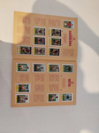 Album Liga 80-81 Colección Cromos