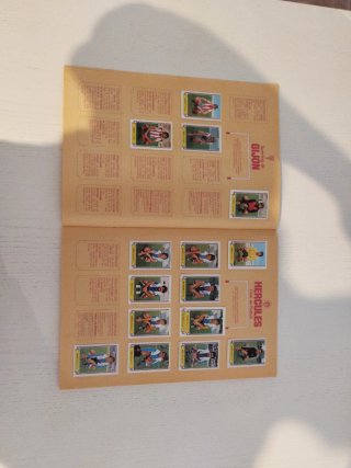 Album Liga 80-81 Colección Cromos