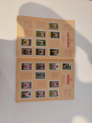 Album Liga 80-81 Colección Cromos