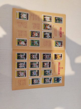 Album Liga 80-81 Colección Cromos